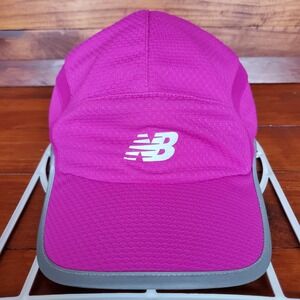 New Balance 5-Panel Hat Cap Women  Purple Lightweight Running‎ Tennis Golf